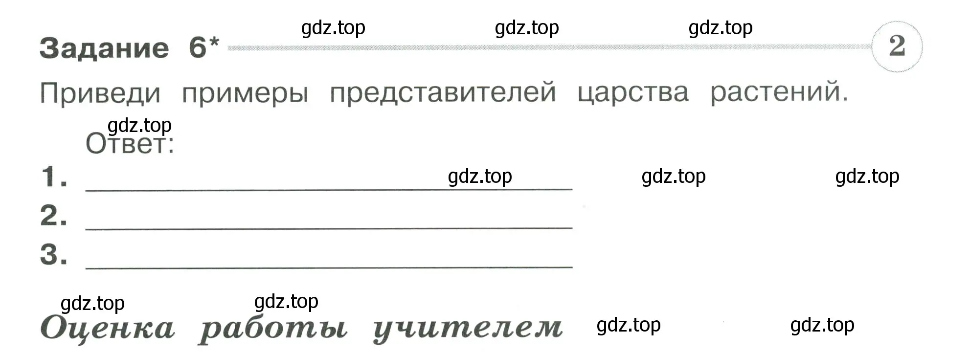 Условие номер 6 (страница 15) гдз по окружающему миру 3 класс Плешаков, Плешаков, проверочные работы