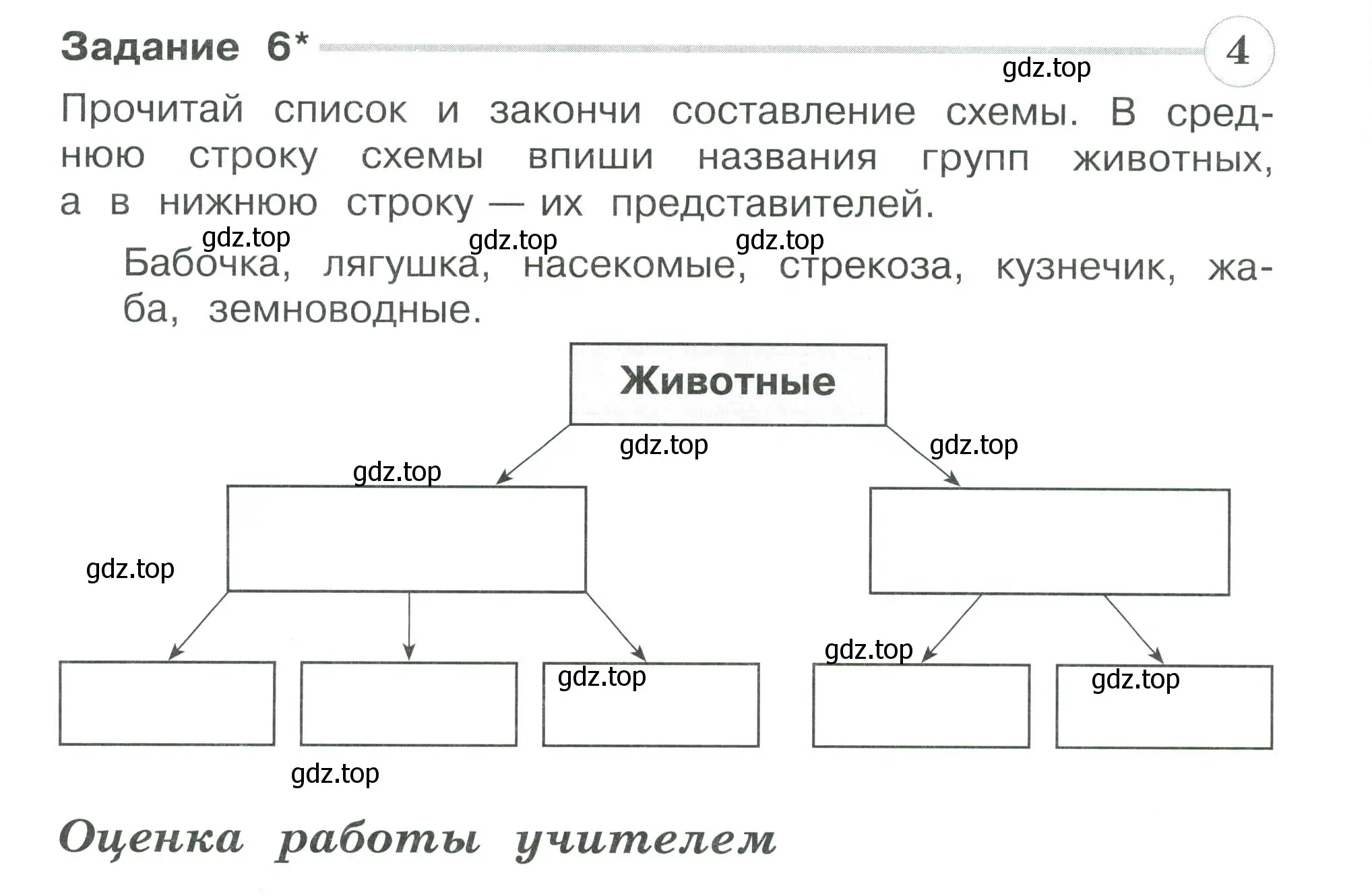 Условие номер 6 (страница 28) гдз по окружающему миру 3 класс Плешаков, Плешаков, проверочные работы