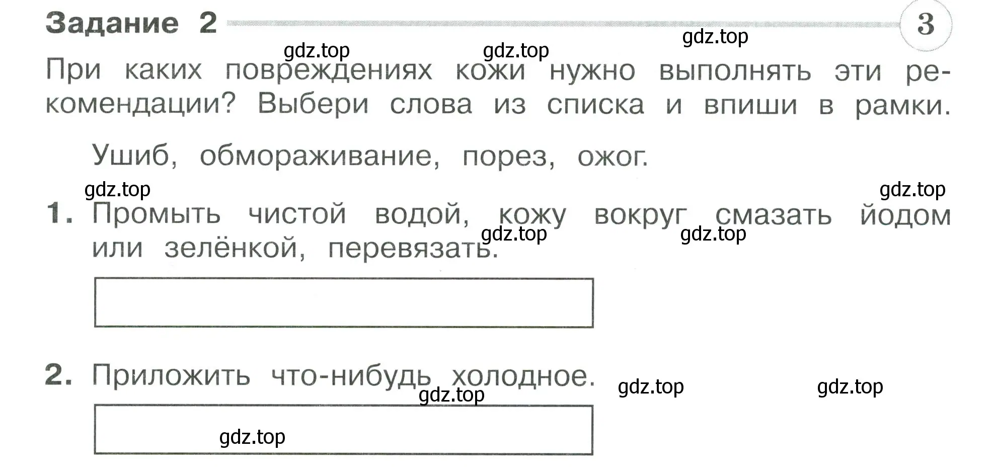 Условие номер 2 (страница 36) гдз по окружающему миру 3 класс Плешаков, Плешаков, проверочные работы