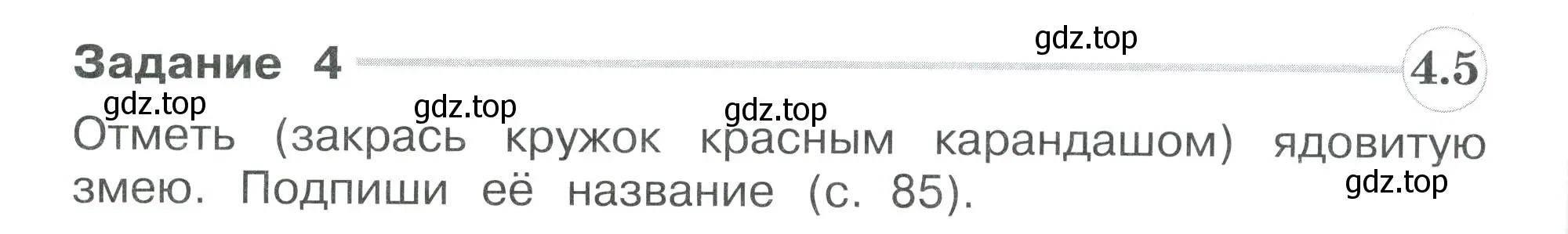 Условие номер 4 (страница 84) гдз по окружающему миру 3 класс Плешаков, Плешаков, проверочные работы