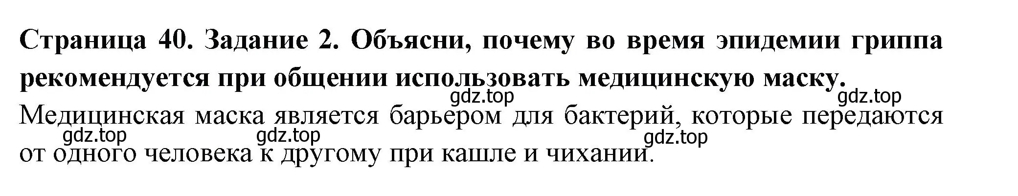 Решение номер 2 (страница 40) гдз по окружающему миру 3 класс Плешаков, Плешаков, проверочные работы