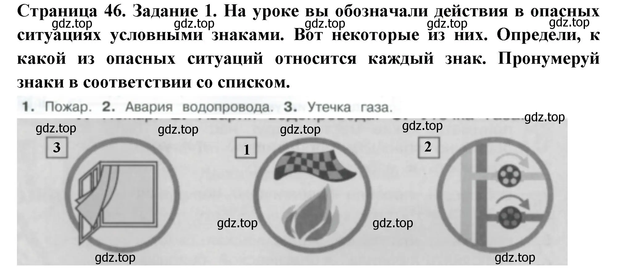 Решение номер 1 (страница 46) гдз по окружающему миру 3 класс Плешаков, Плешаков, проверочные работы