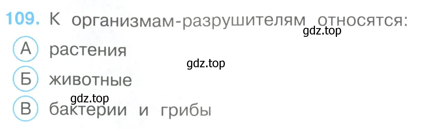 Условие номер 109 (страница 34) гдз по окружающему миру 3 класс Плешаков, Гара, тесты