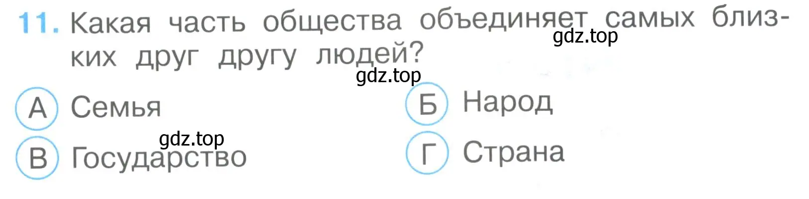 Условие номер 11 (страница 5) гдз по окружающему миру 3 класс Плешаков, Гара, тесты