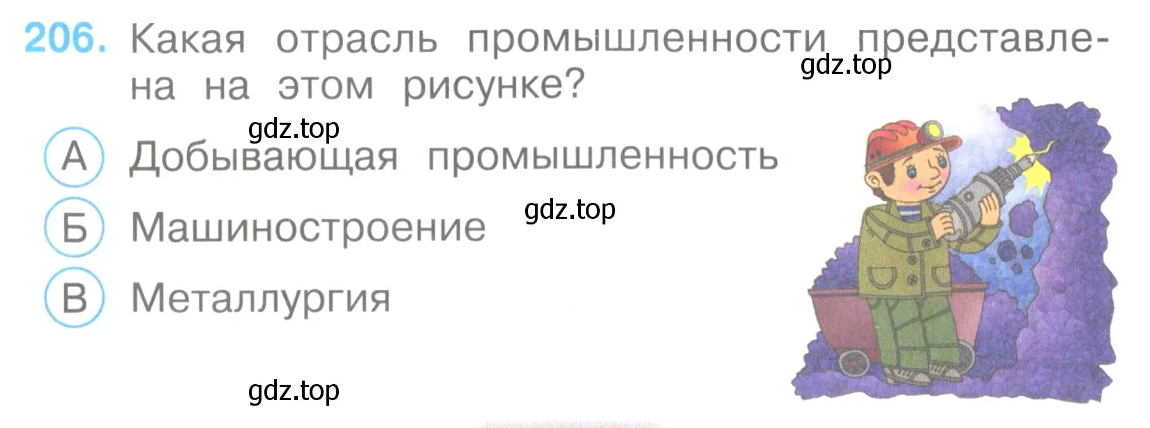 Условие номер 206 (страница 62) гдз по окружающему миру 3 класс Плешаков, Гара, тесты