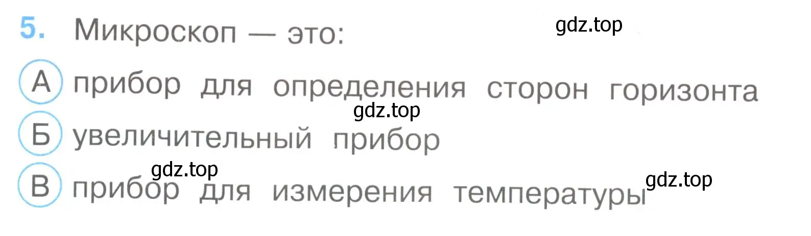 Условие номер 5 (страница 4) гдз по окружающему миру 3 класс Плешаков, Гара, тесты