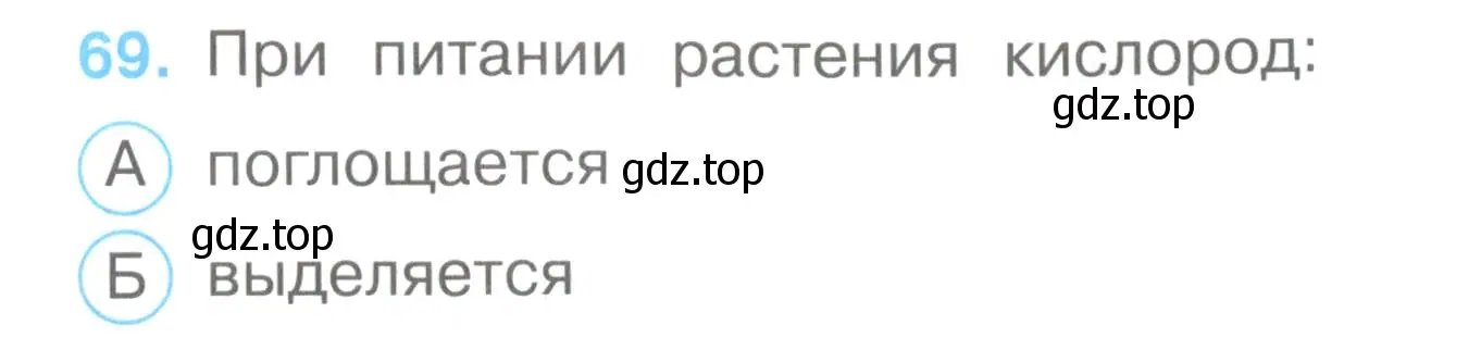 Условие номер 69 (страница 23) гдз по окружающему миру 3 класс Плешаков, Гара, тесты