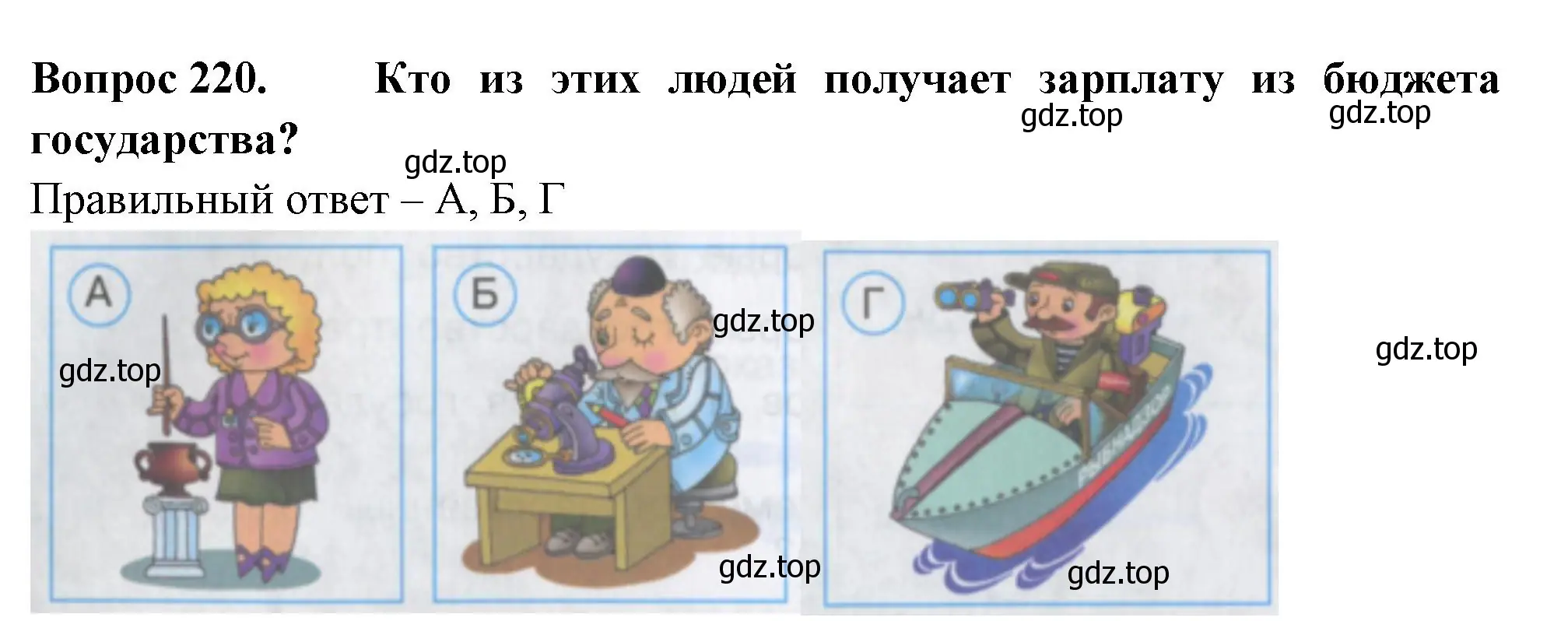 Решение номер 220 (страница 66) гдз по окружающему миру 3 класс Плешаков, Гара, тесты