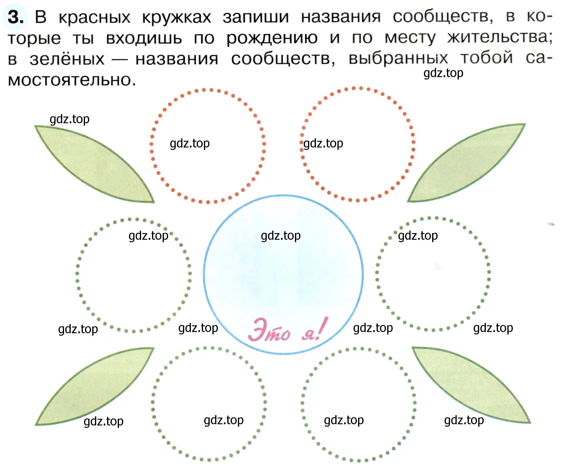 Условие номер 3 (страница 5) гдз по окружающему миру 4 класс Плешаков, Новицкая, рабочая тетрадь 1 часть