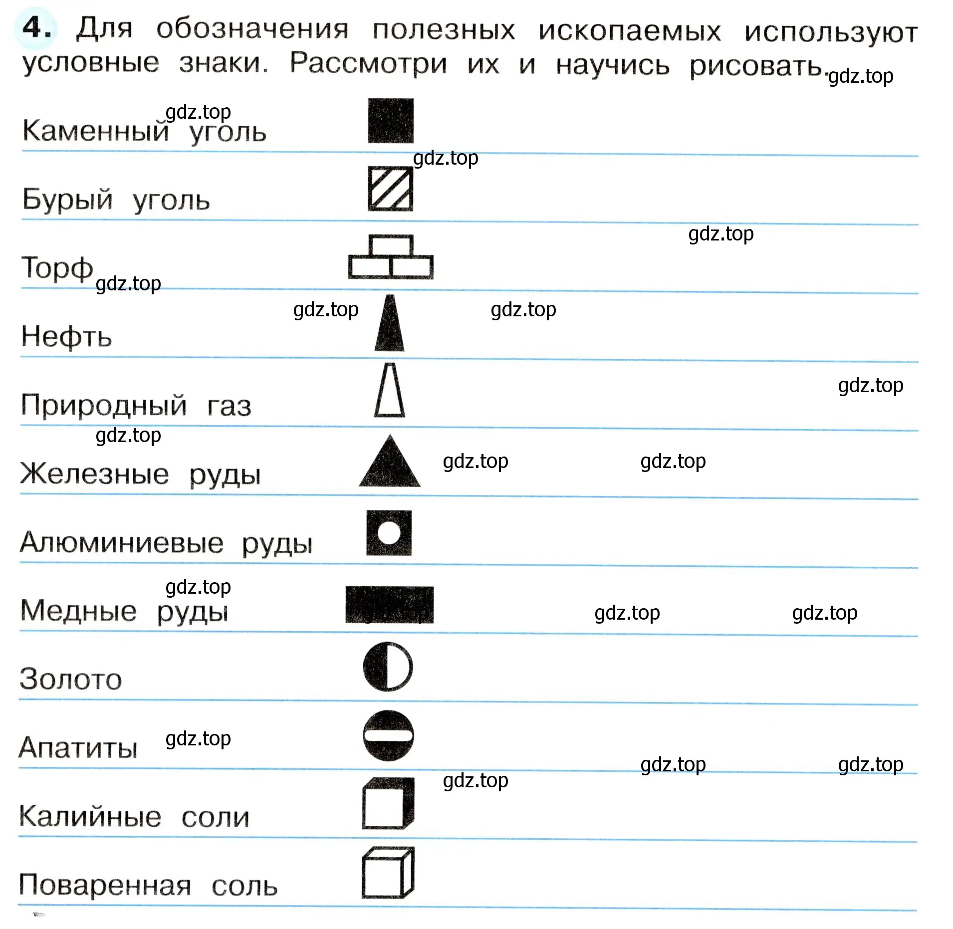 Условие номер 4 (страница 30) гдз по окружающему миру 4 класс Плешаков, Новицкая, рабочая тетрадь 1 часть