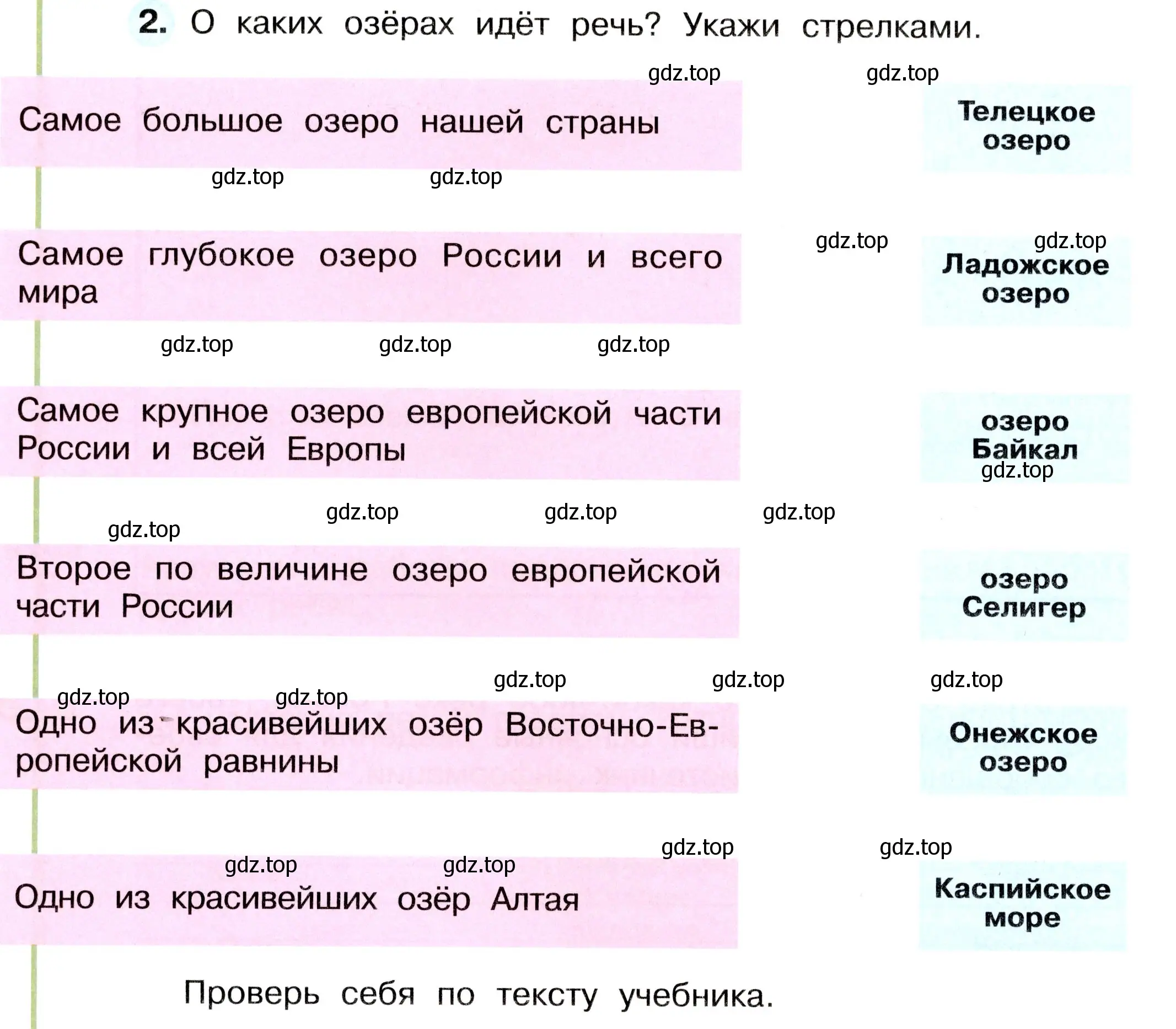 Условие номер 2 (страница 38) гдз по окружающему миру 4 класс Плешаков, Новицкая, рабочая тетрадь 1 часть