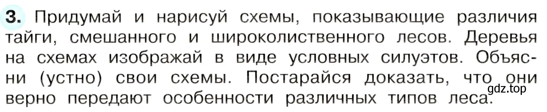 Условие номер 3 (страница 50) гдз по окружающему миру 4 класс Плешаков, Новицкая, рабочая тетрадь 1 часть