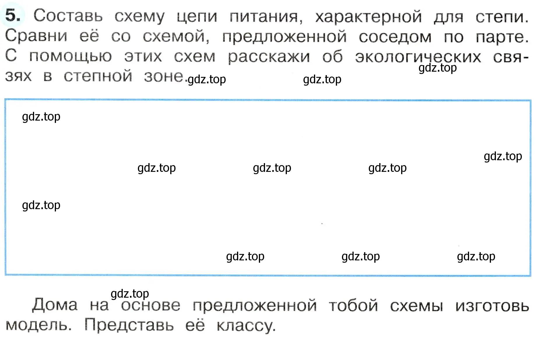 Условие номер 5 (страница 53) гдз по окружающему миру 4 класс Плешаков, Новицкая, рабочая тетрадь 1 часть