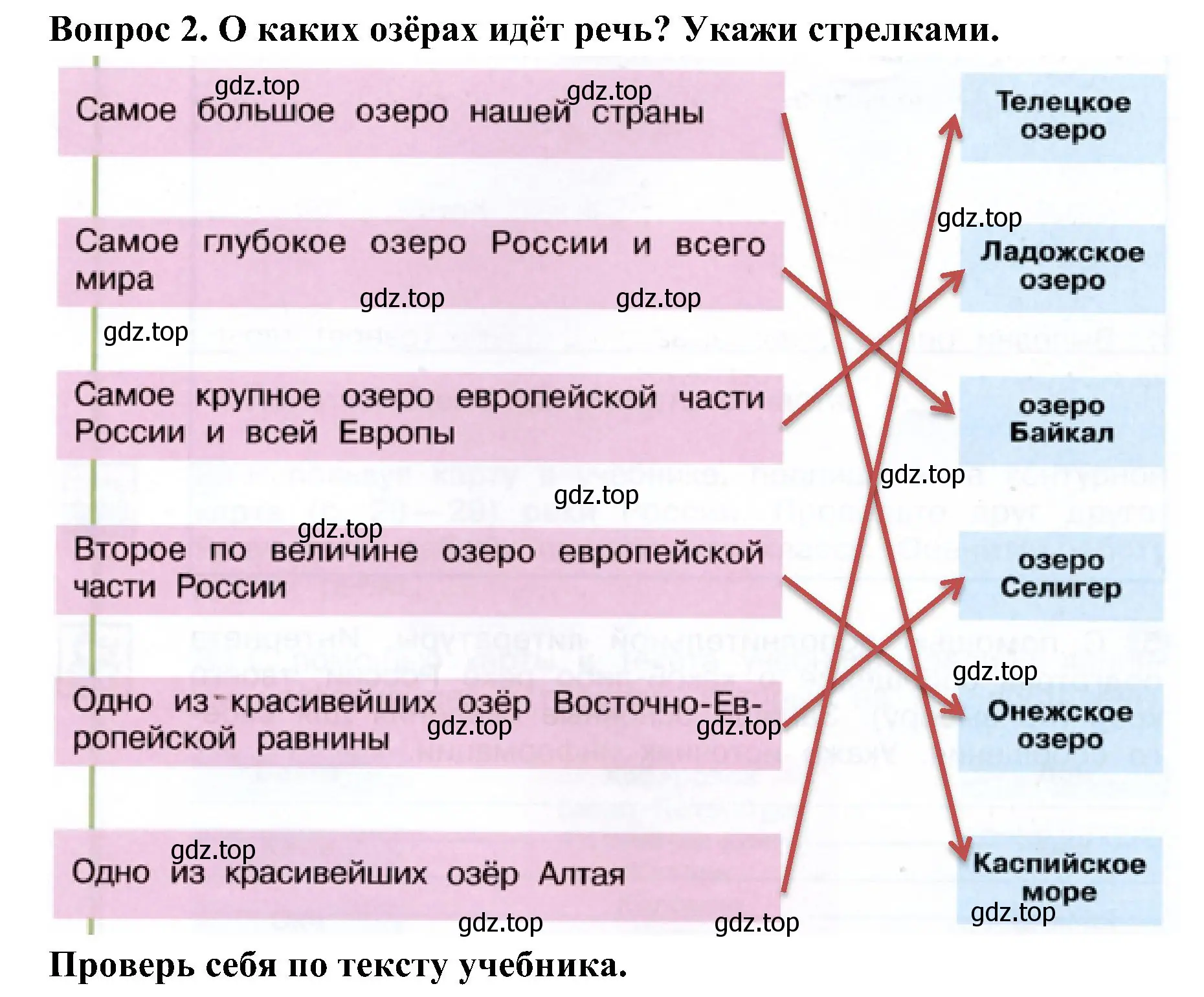 Решение номер 2 (страница 38) гдз по окружающему миру 4 класс Плешаков, Новицкая, рабочая тетрадь 1 часть