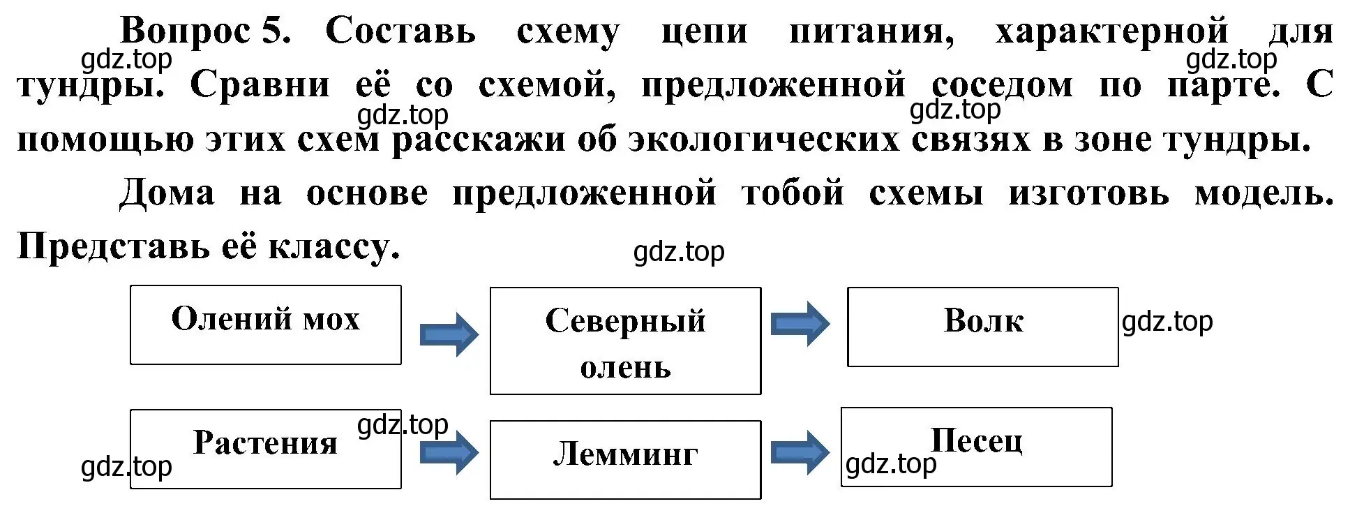 Решение номер 5 (страница 49) гдз по окружающему миру 4 класс Плешаков, Новицкая, рабочая тетрадь 1 часть