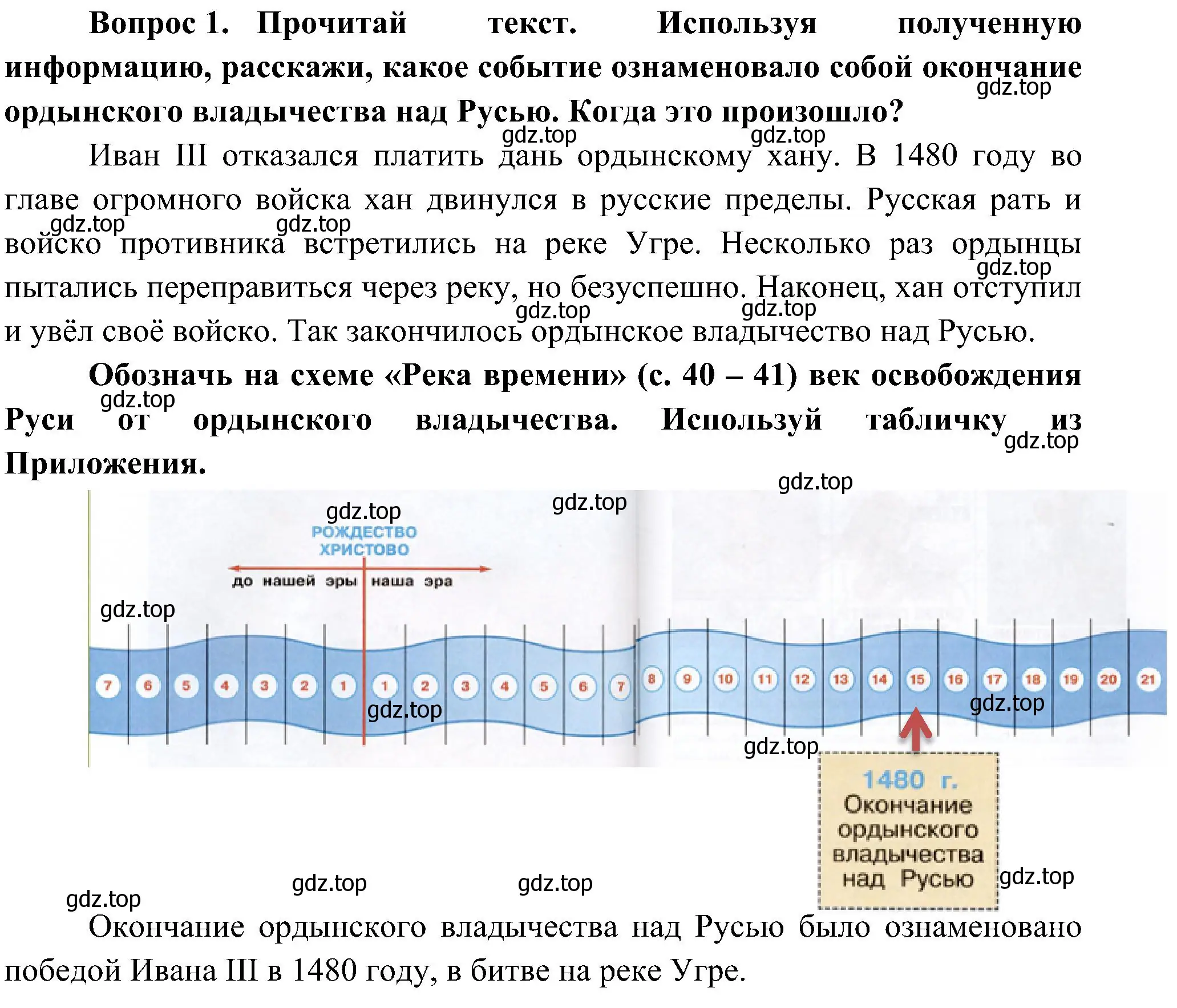 Решение номер 1 (страница 18) гдз по окружающему миру 4 класс Плешаков, Новицкая, рабочая тетрадь 2 часть