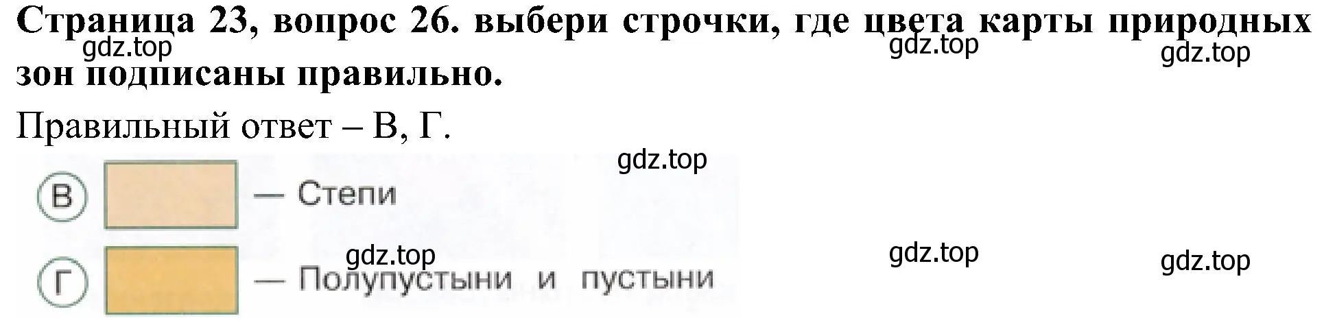 Решение номер 26 (страница 23) гдз по окружающему миру 4 класс Плешаков, Новицкая, тесты