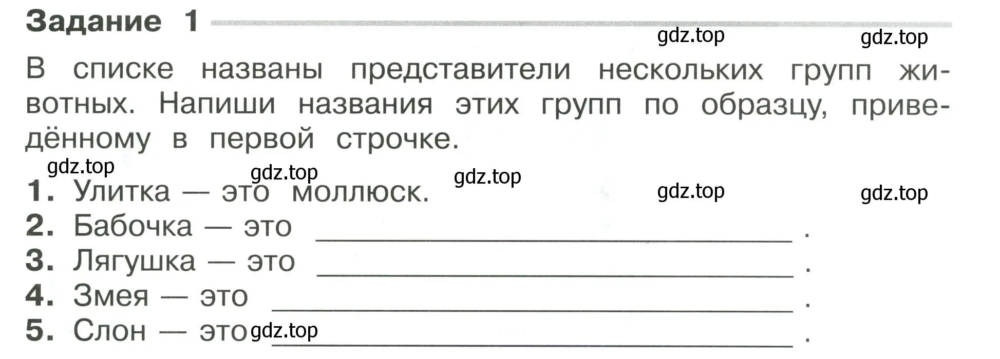 Условие номер 1 (страница 5) гдз по окружающему миру 4 класс Плешаков, Крючкова, проверочные работы