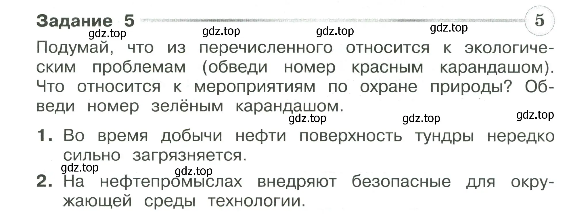 Условие номер 5 (страница 32) гдз по окружающему миру 4 класс Плешаков, Крючкова, проверочные работы