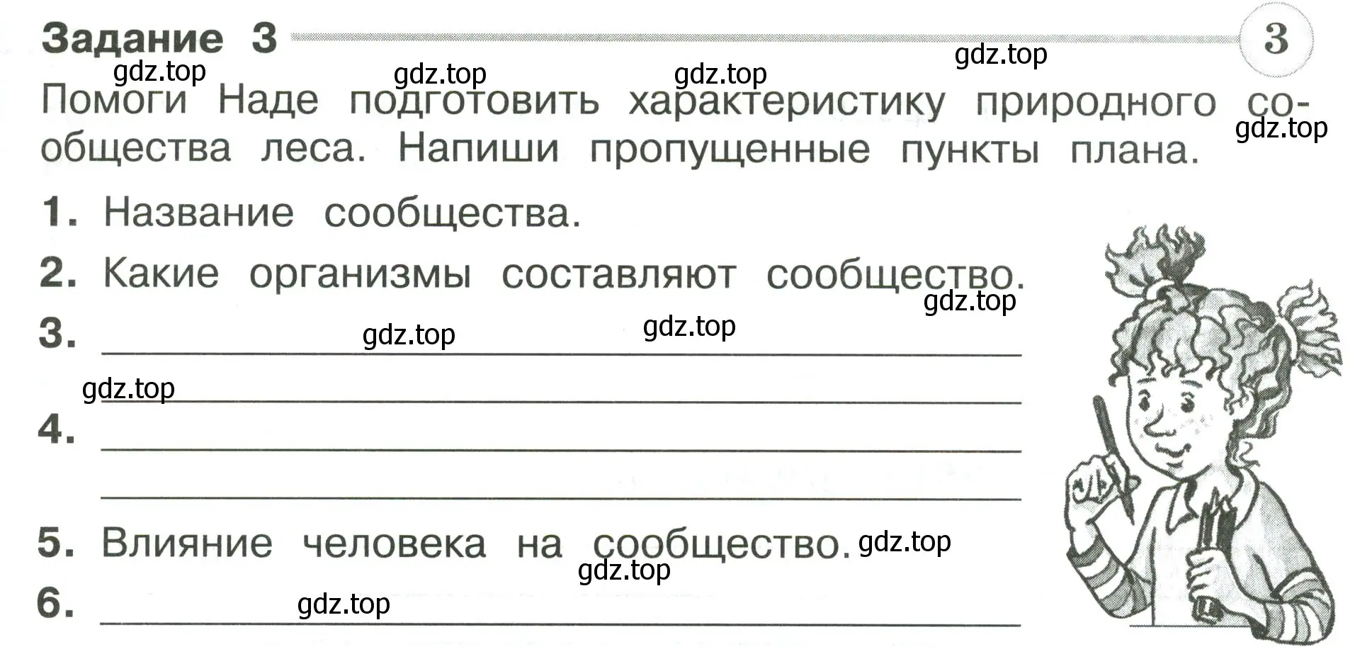 Условие номер 3 (страница 41) гдз по окружающему миру 4 класс Плешаков, Крючкова, проверочные работы