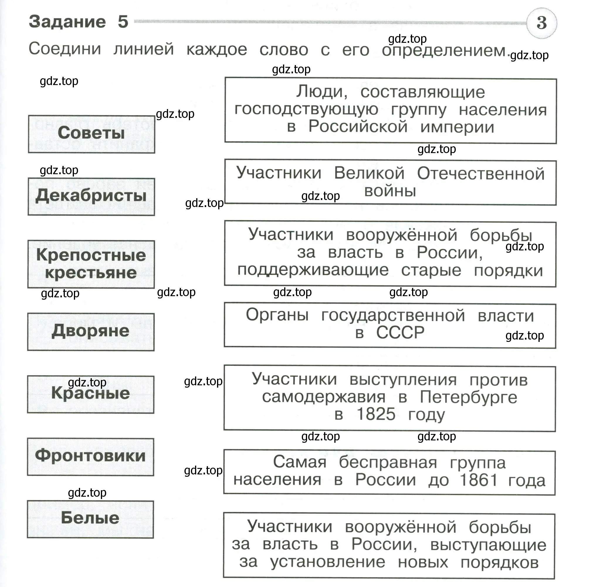 Условие номер 5 (страница 74) гдз по окружающему миру 4 класс Плешаков, Крючкова, проверочные работы