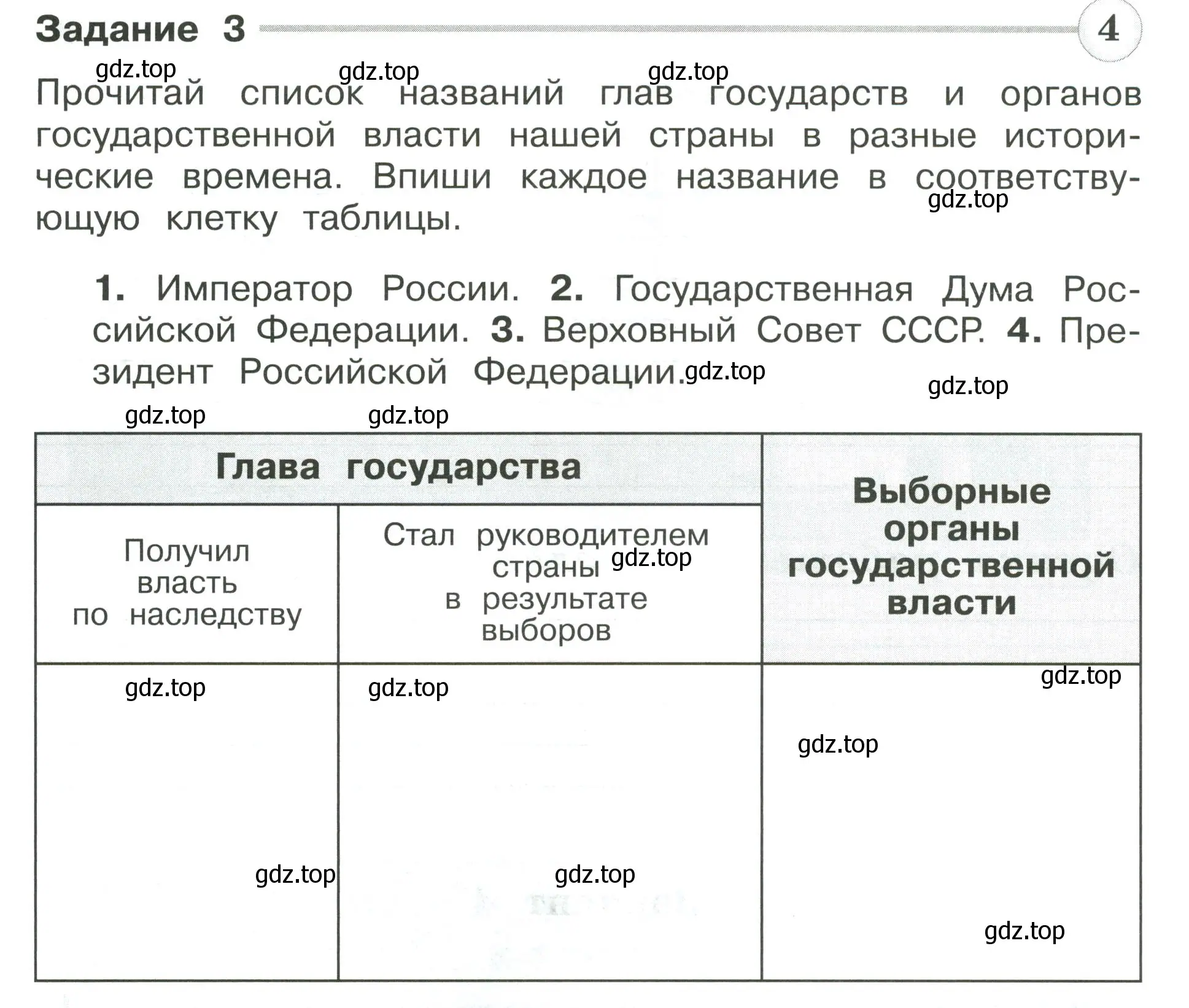 Условие номер 3 (страница 90) гдз по окружающему миру 4 класс Плешаков, Крючкова, проверочные работы