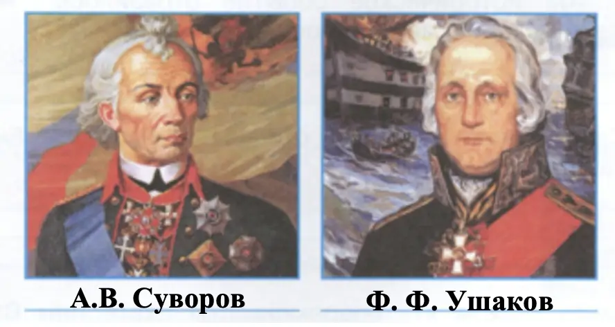 Узнай, кто изображён на этих портретах. - окружающий мир 4 класс Плешаков