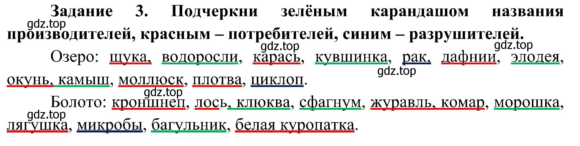 Решение номер 3 (страница 50) гдз по окружающему миру 4 класс Вахрушев, Зорин, рабочая тетрадь 1 часть