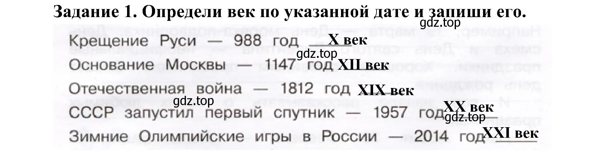 Решение номер 1 (страница 8) гдз по окружающему миру 4 класс Вахрушев, Зорин, рабочая тетрадь 2 часть