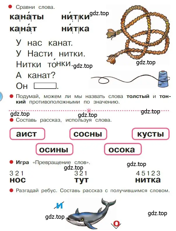 Условие  54 (страница 54) гдз по русскому языку 1 класс Горецкий, Кирюшкин, учебник 1 часть