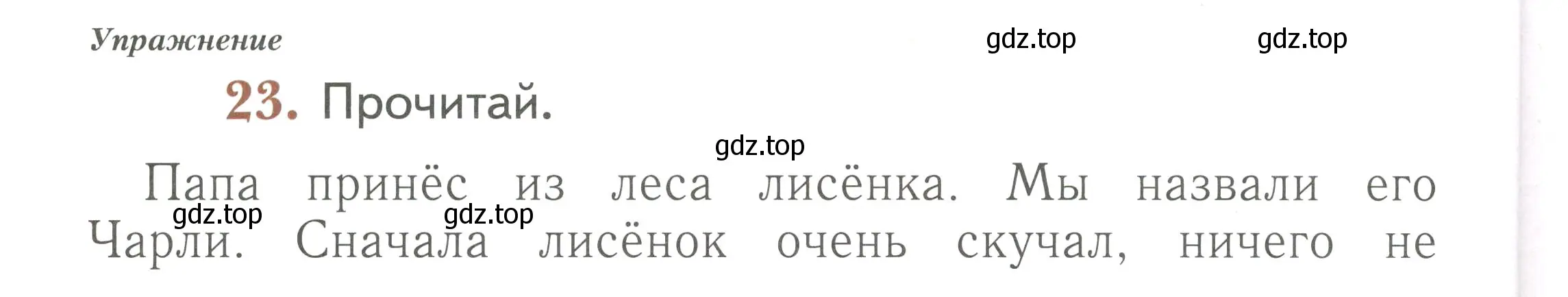 Условие номер 23 (страница 74) гдз по русскому языку 1 класс Иванов, Евдокимова, рабочая тетрадь 2 часть