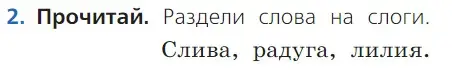 Условие номер 2 (страница 35) гдз по русскому языку 1 класс Канакина, Горецкий, учебник