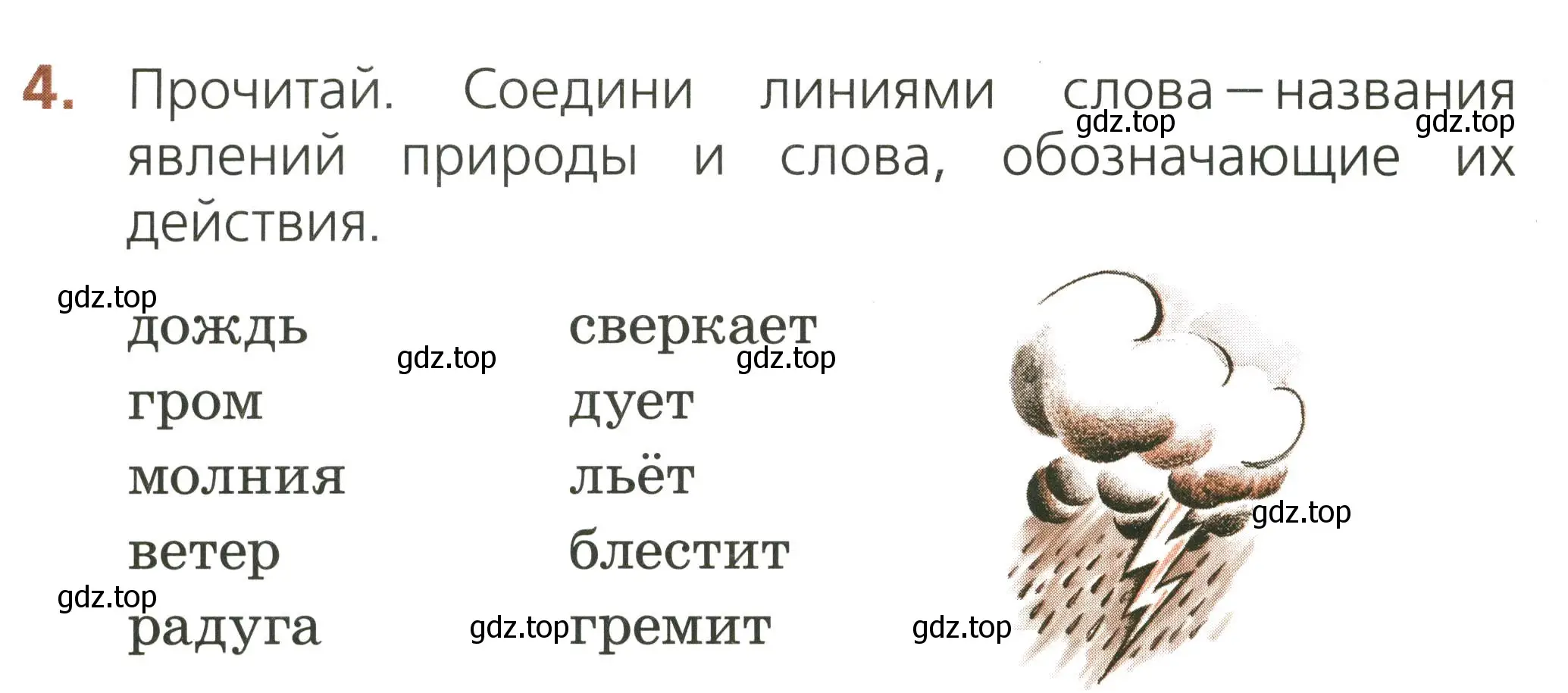 Условие номер 4 (страница 12) гдз по русскому языку 1 класс Канакина, тетрадь учебных достижений