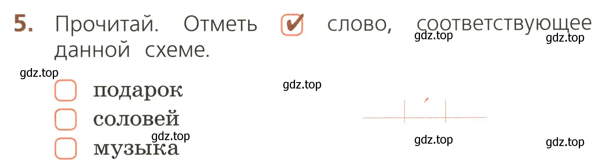 Условие номер 5 (страница 21) гдз по русскому языку 1 класс Канакина, тетрадь учебных достижений