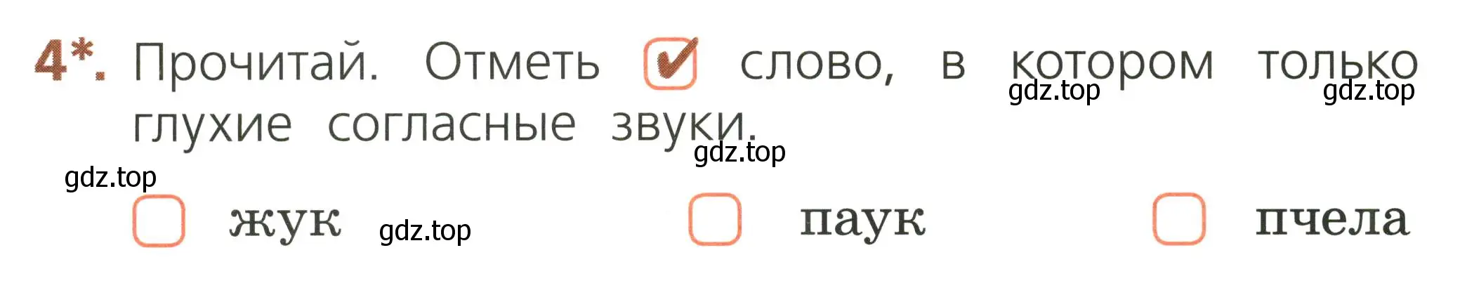 Условие номер 4 (страница 36) гдз по русскому языку 1 класс Канакина, тетрадь учебных достижений