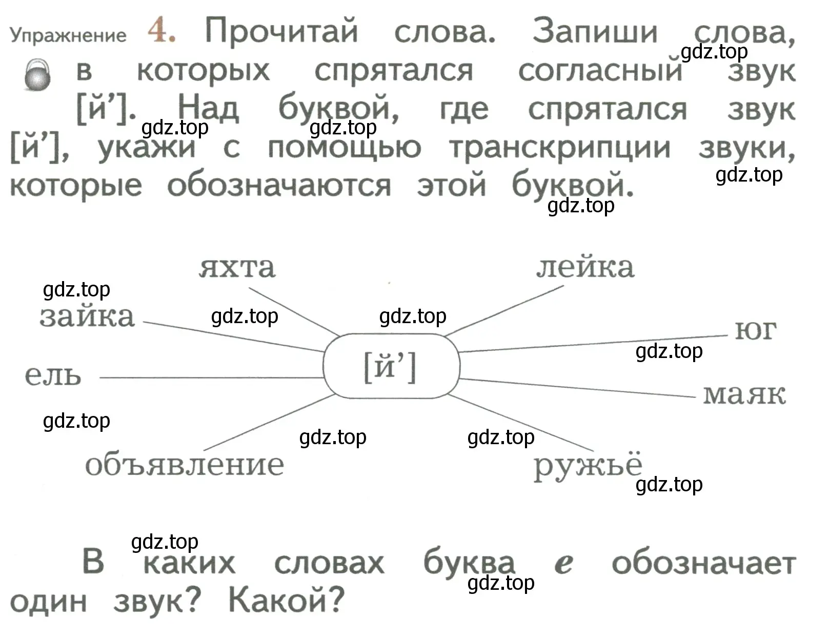 Условие номер 4 (страница 17) гдз по русскому языку 2 класс Иванов, Евдокимова, учебник 1 часть