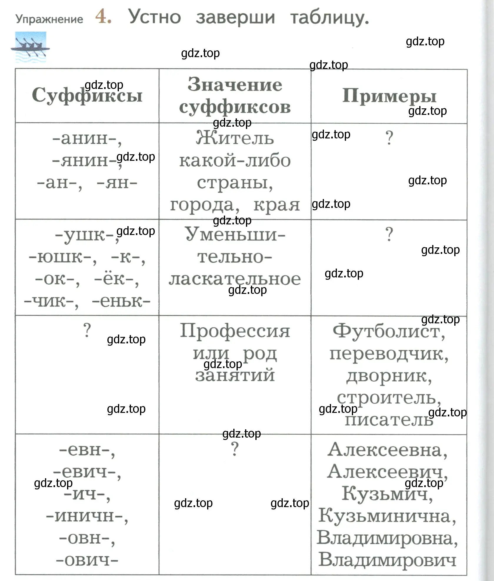 Условие номер 4 (страница 138) гдз по русскому языку 2 класс Иванов, Евдокимова, учебник 1 часть