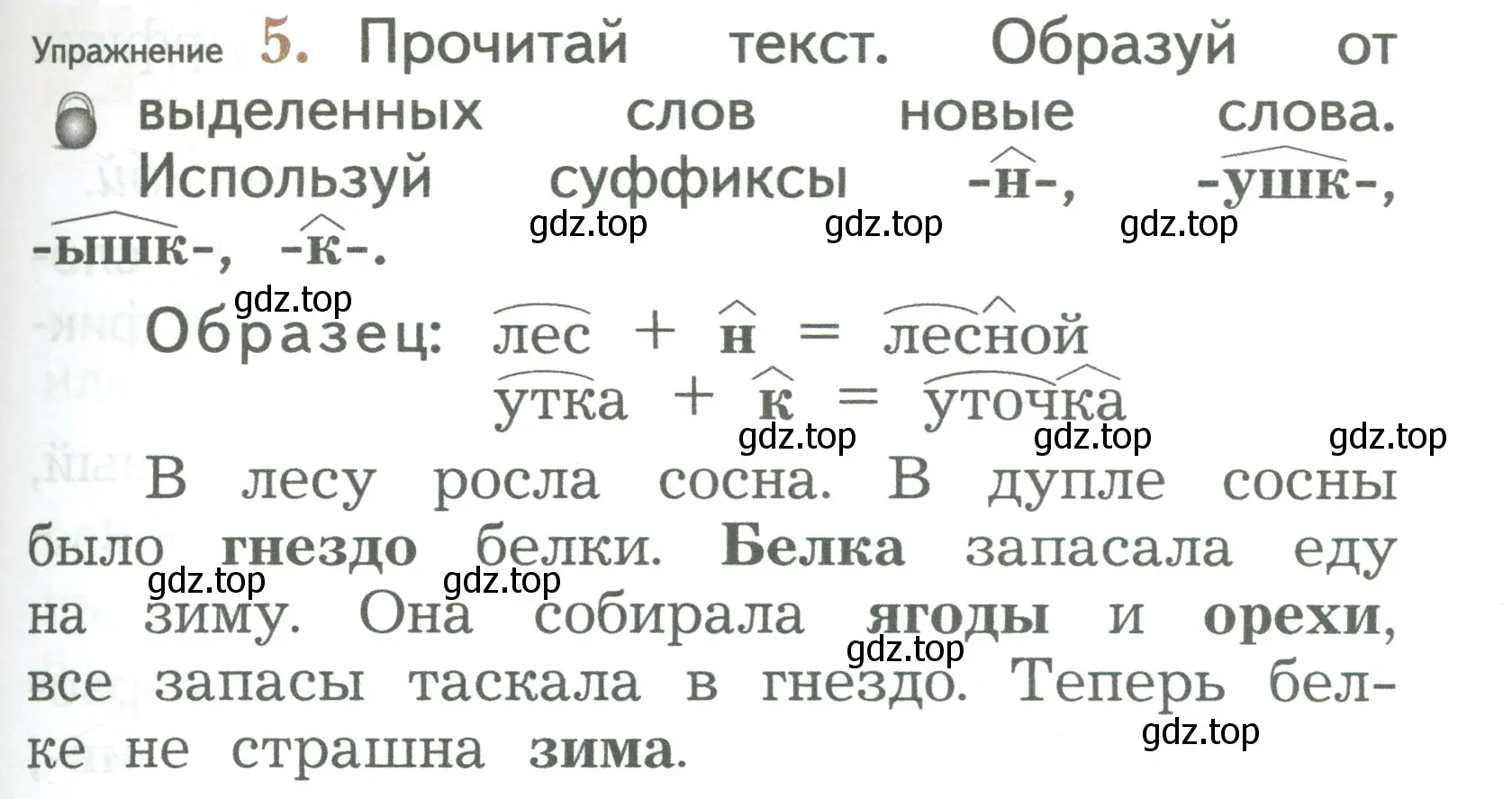 Условие номер 5 (страница 143) гдз по русскому языку 2 класс Иванов, Евдокимова, учебник 1 часть