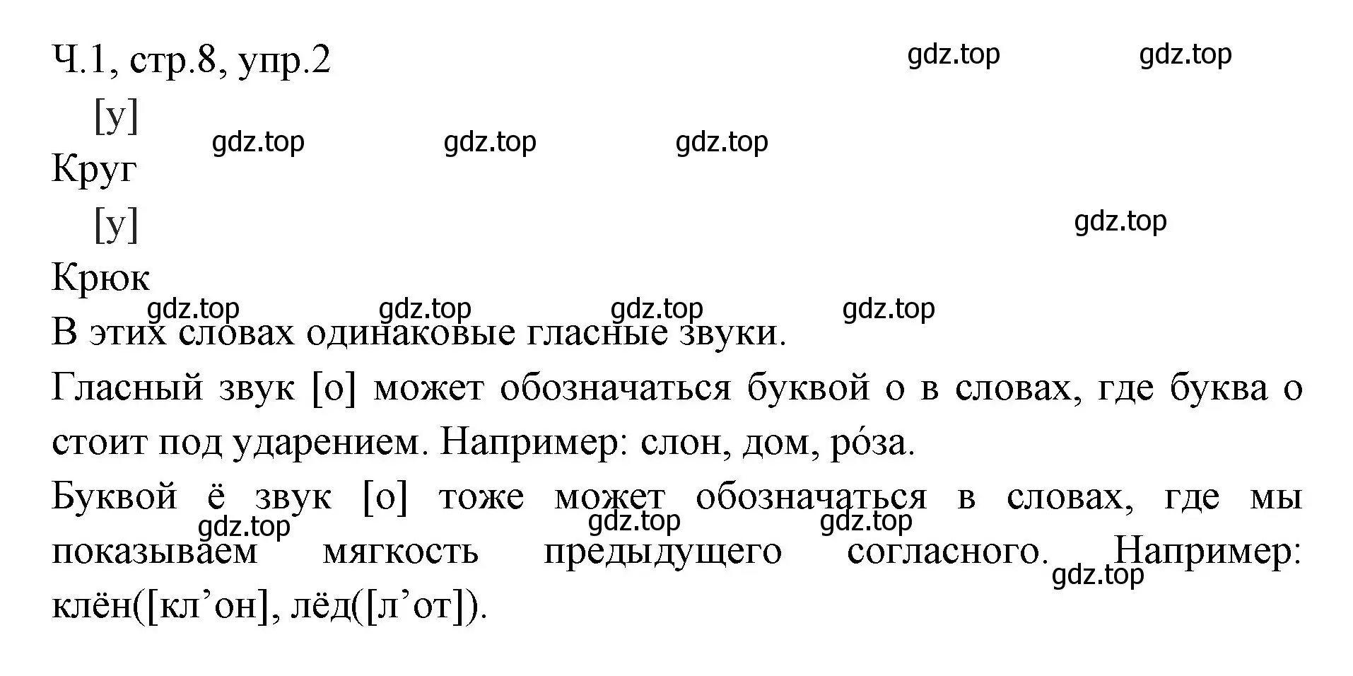 Решение номер 2 (страница 8) гдз по русскому языку 2 класс Иванов, Евдокимова, учебник 1 часть