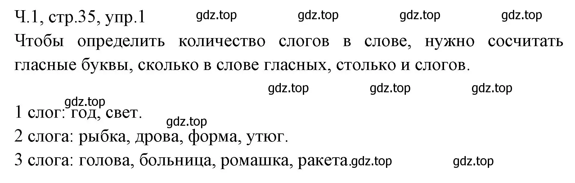 Решение номер 1 (страница 35) гдз по русскому языку 2 класс Иванов, Евдокимова, учебник 1 часть