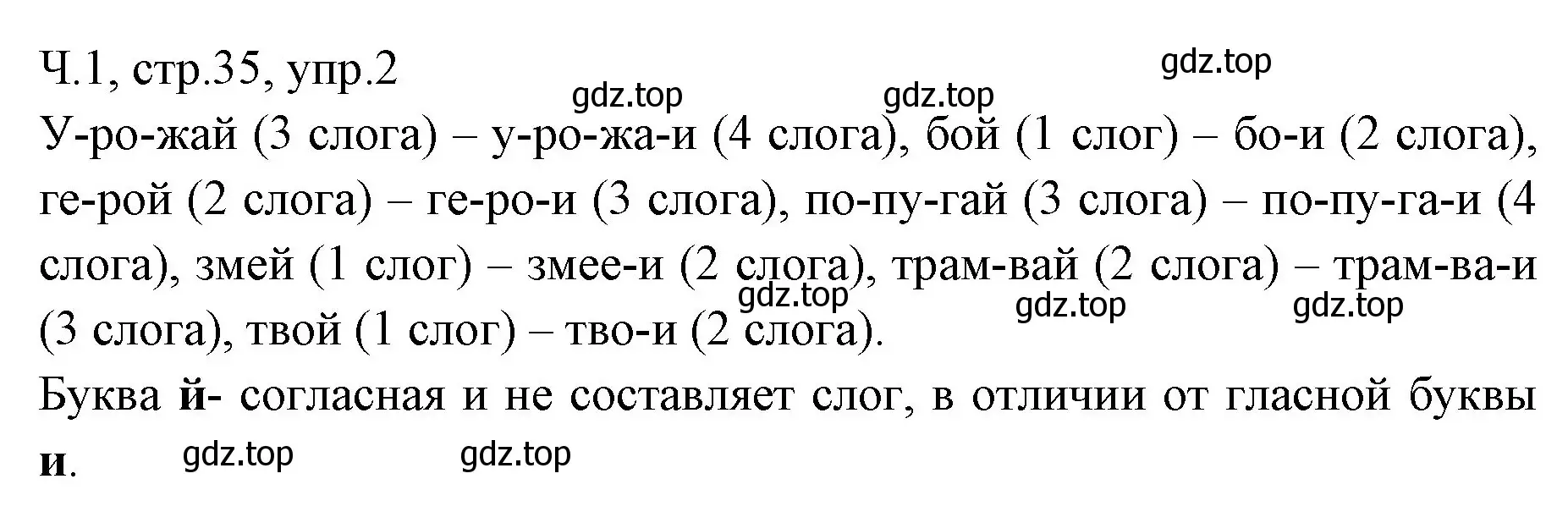 Решение номер 2 (страница 35) гдз по русскому языку 2 класс Иванов, Евдокимова, учебник 1 часть