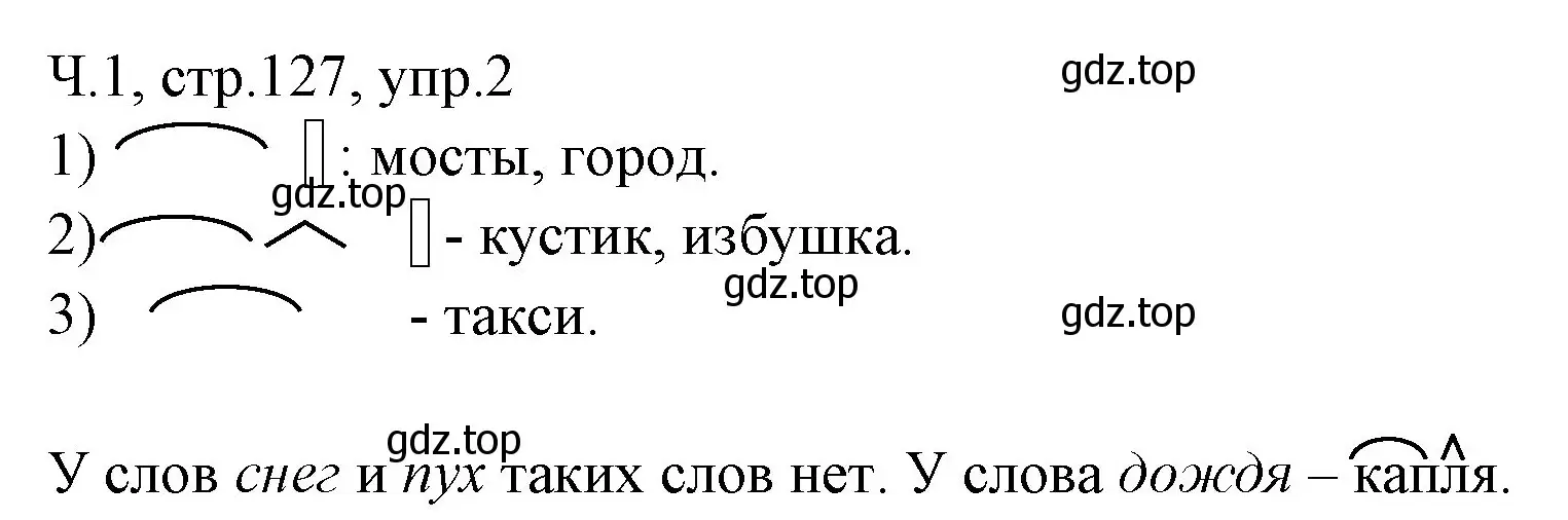 Решение номер 2 (страница 127) гдз по русскому языку 2 класс Иванов, Евдокимова, учебник 1 часть