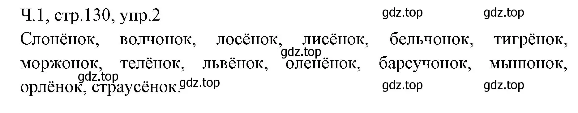 Решение номер 2 (страница 130) гдз по русскому языку 2 класс Иванов, Евдокимова, учебник 1 часть