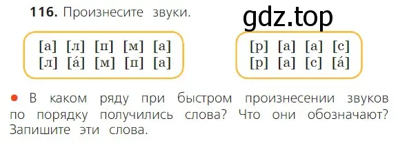 Условие номер 116 (страница 79) гдз по русскому языку 2 класс Канакина, Горецкий, учебник 1 часть