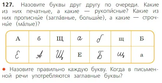 Условие номер 127 (страница 86) гдз по русскому языку 2 класс Канакина, Горецкий, учебник 1 часть