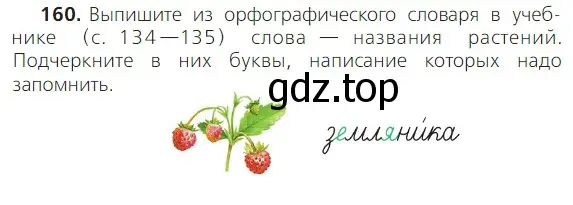 Условие номер 160 (страница 104) гдз по русскому языку 2 класс Канакина, Горецкий, учебник 1 часть