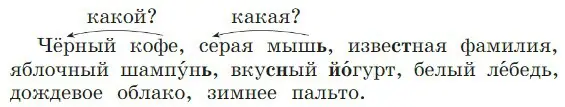 Поставить вопрос от имени существительного к имени прилагательному. В каком числе стоит каждое имя прилагательное? 