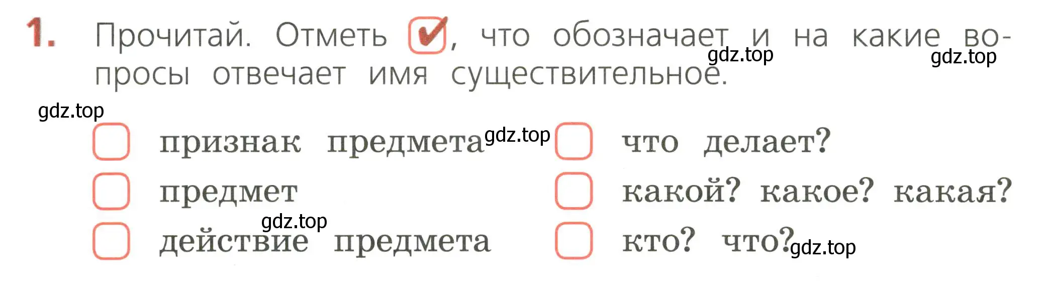 Условие номер 1 (страница 54) гдз по русскому языку 2 класс Канакина, тетрадь учебных достижений