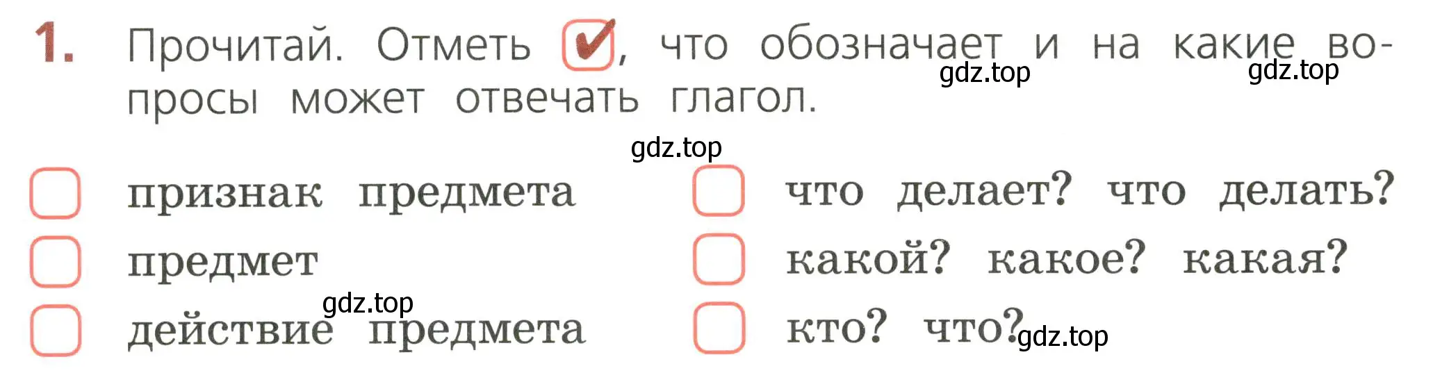 Условие номер 1 (страница 62) гдз по русскому языку 2 класс Канакина, тетрадь учебных достижений