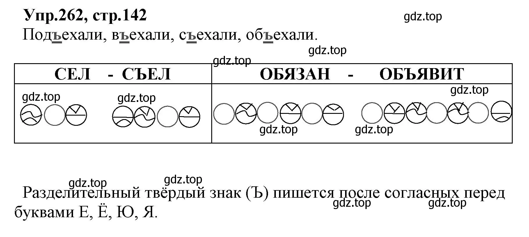 Решение номер 262 (страница 142) гдз по русскому языку 2 класс Климанова, Бабушкина, учебник 1 часть